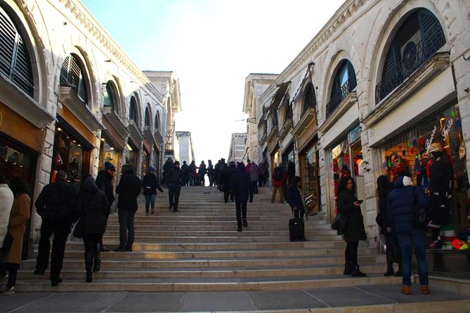 Accessible Venice Tour With Wheelchair Including Doge Palace & St Mark Basilica - The Bridge of Sighs has one clear limit