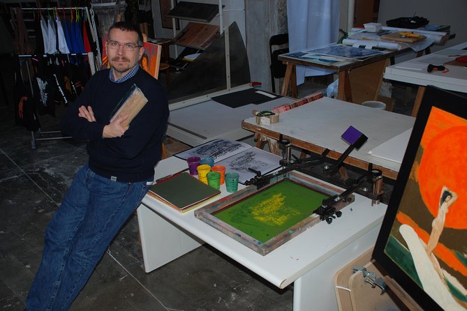 Basic Artistic Screen Printing Course - What happens during the two-and-a-half-hour session