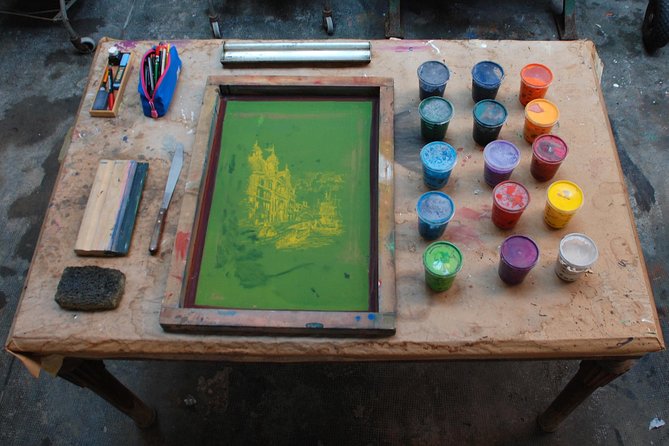 Basic Artistic Screen Printing Course - The value of four handmade prints