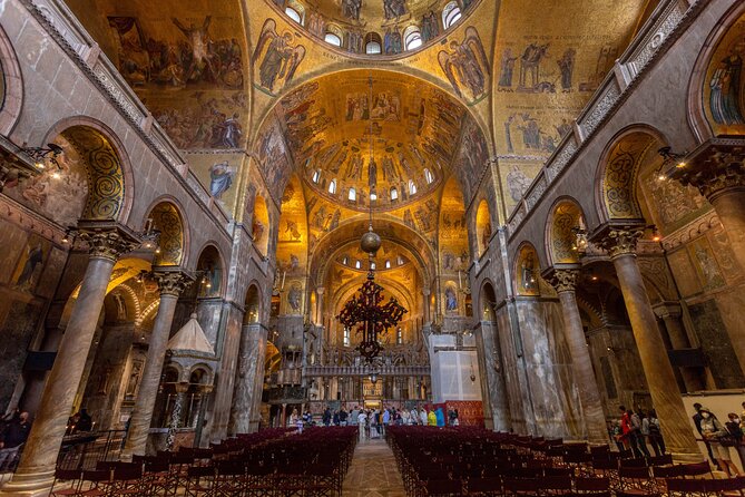 Basilica San Marco, Pala D'oro, Loggia Cavalli Priority Entrance - The golden interior of St. Mark’s Basilica