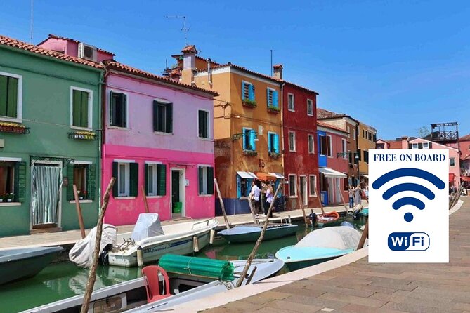 Boat excursion to the islands of Murano, Burano and Torcello - Burano: the island that deserves two hours