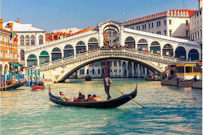 Enchanting Venice: City Walk & Majestic Gondola Ride! - Rialto Bridge and the Grand Canal