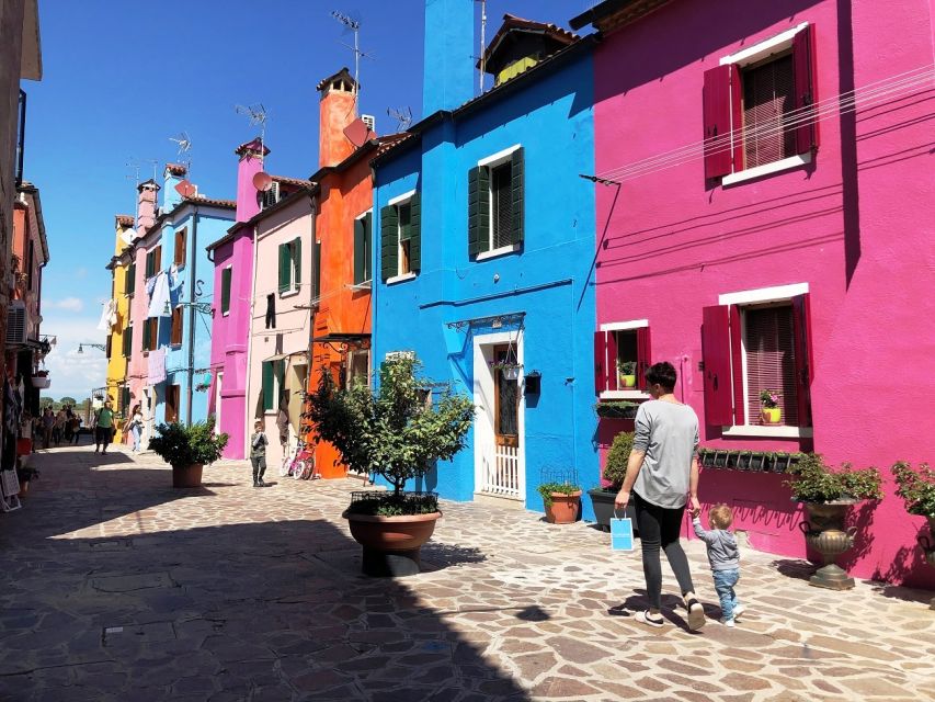 From Jesolo: Day Trip to Murano, Burano, and Torcello - Burano: two hours among painted houses
