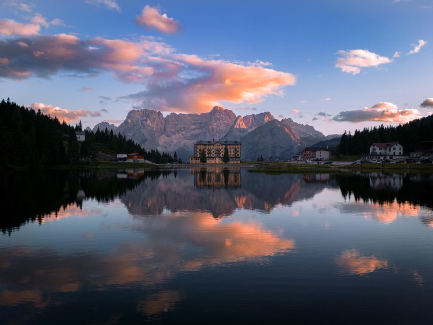 From Venice: Dolomites and Prosecco Hills Day Trip with Wine - An hour at Lake Misurina