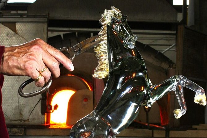 Glass Blowing Show Visit Murano Glass Factory and Showroom OMG - The 500-square-metre showroom