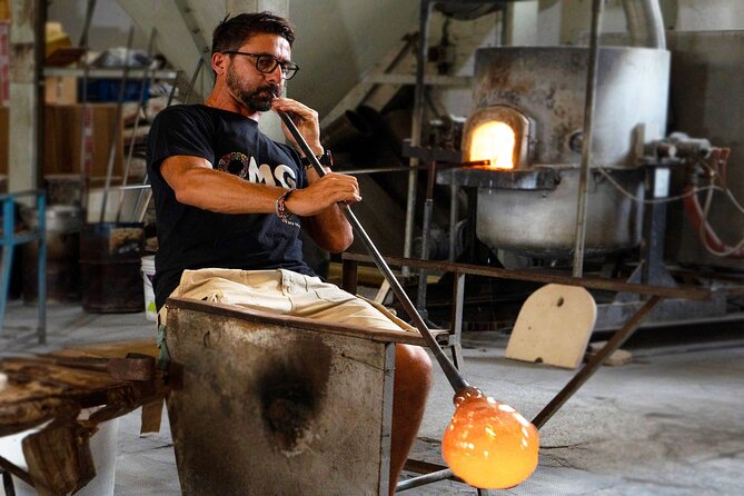 Glass Blowing Show Visit Murano Glass Factory and Showroom OMG - Cancellation and practical details