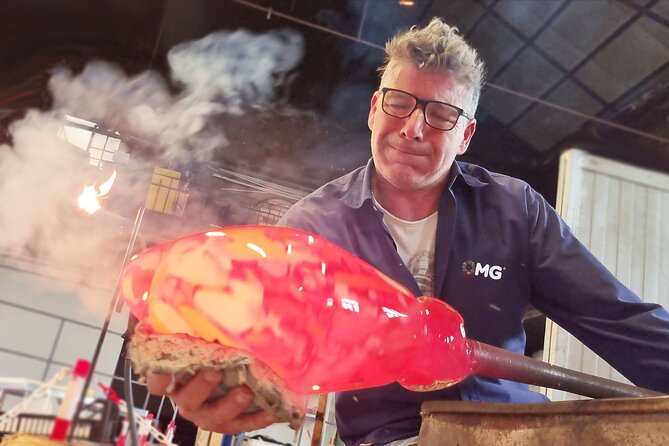 Glass Blowing Show Visit Murano Glass Factory and Showroom OMG - The demonstration: solid glass and glassblowing