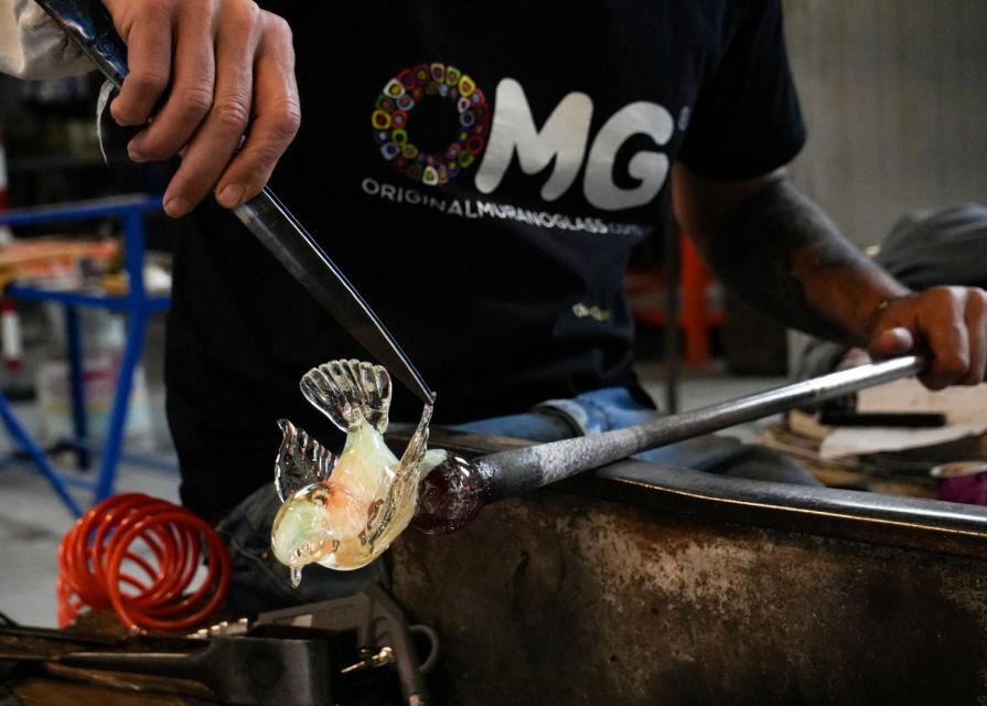 Glass Blowing Show Visit Murano Glass Factory & Showroom OMG - Key points to know before you go