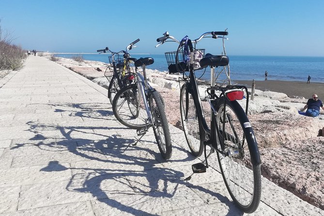 Lido Bike Tour: With a Local on the Island of Cinema - Looking across the lagoon to Poveglia and Lazzaretto Vecchio