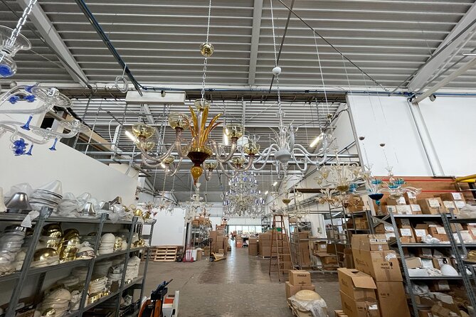 Murano Art: Glass factory tour - The showroom and shop after the demonstration