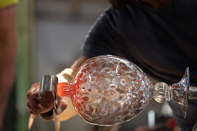 Murano by Private Watertaxi Including Glass Blowing Demo with Hotel Pickup - Arriving at Artistic Glassworks Colleoni
