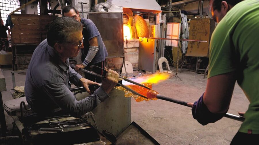 Murano: Glass Blowing Demonstration and Artistic Glass Gift - Entering Gino Mazzuccato’s former monastery
