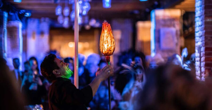 Murano: Glass Blowing Demonstration with Optional Drinks - The Glass Cathedral gives the show a memorable setting