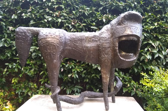 Peggy Guggenheim collection Venice private tour - Marino Marini and the Grand Canal terrace