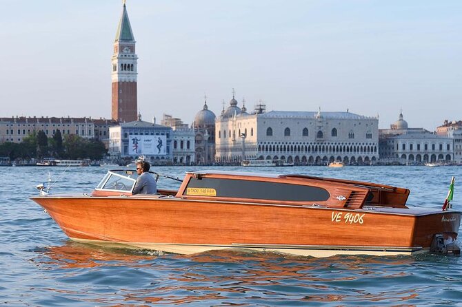 Private Departure Transfer: Water Taxi Transfer from Venice City to Cruise Terminal - From the canals to the cruise terminal