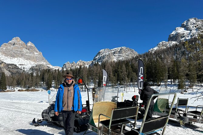 Private Dolomites Winter Day Tour from Venice - Lake Braies, with Austria close by