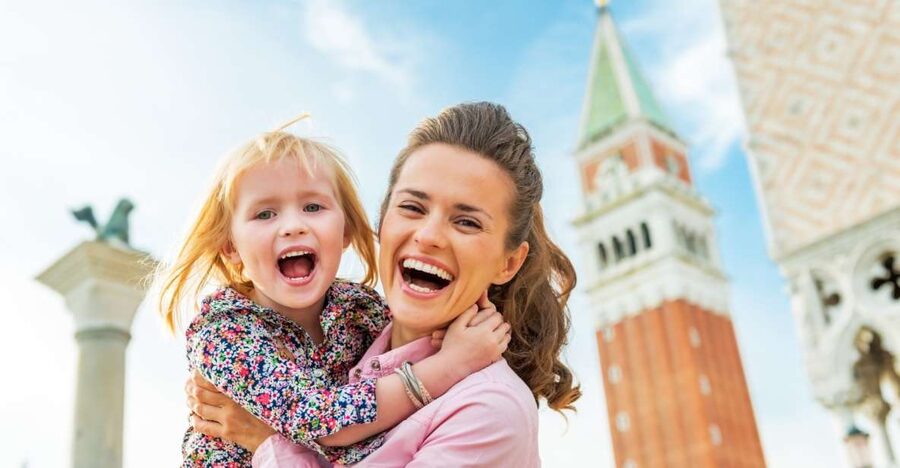 Private Family Tour of Venice with Fun Activities for Kids - San Marco’s lions and the story of Marco Polo