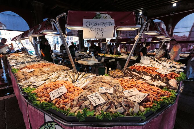 Private Venice Food Tour with Rialto Market Visit - Rialto Fish Market explains the city on your plate