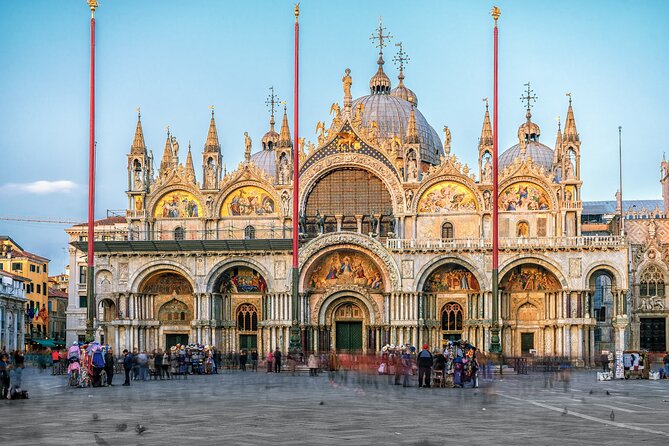 Skip-the-Line: Doge's Palace & St. Mark's Basilica Fully Guided Tour - Crossing Piazza San Marco to St. Mark’s Basilica