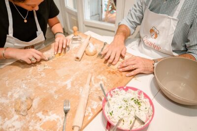 Small Group Pasta and Tiramisu Class at Local’s Home in Venice