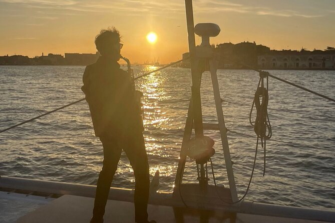 Sunset Jazz Catamaran Cruise with Aperitivo and Live Saxophone - Why Venice looks better from a catamaran