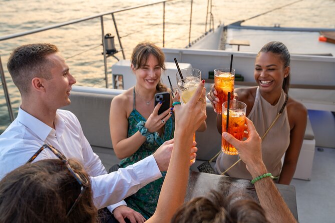 Sunset Jazz Catamaran Cruise with Aperitivo and Live Saxophone - A quieter look at Lido