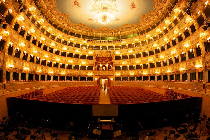 Teatro La Fenice Tour in Venice - Inside the auditorium and royal box