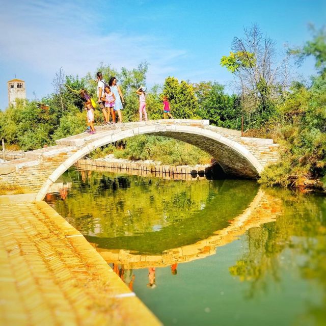 The gems of the lagoon. Torcello Burano Murano - Torcello and the remains of the first community