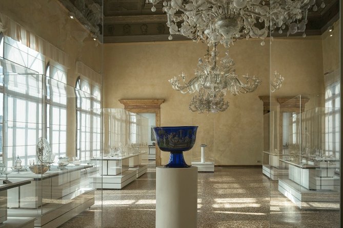 The Murano Glass Museum in Venice - Starting on the ground floor with Roman glass