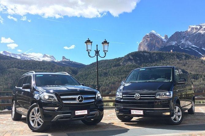 Transfer from Venice Marco Polo airport or Mestre station to Cortina d'Ampezzo - Meeting your driver at Marco Polo Airport