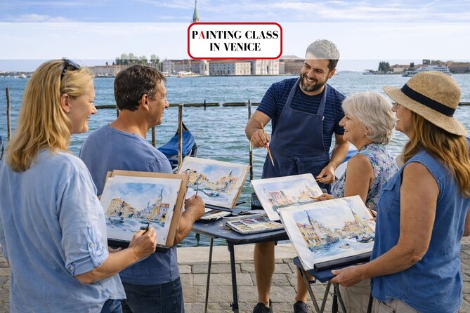 Venetian Watercolors Painting Workshop at the Historic Art Circle - At a glance