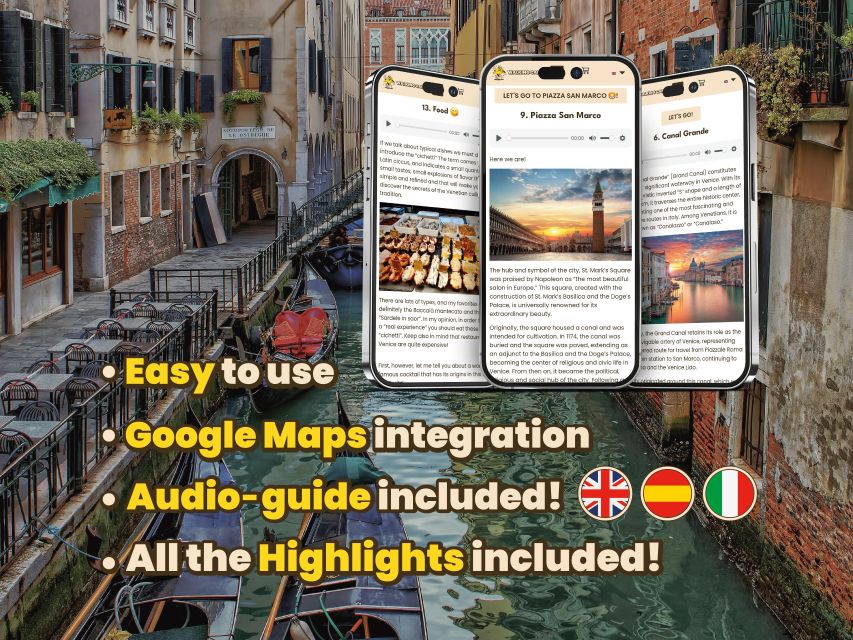 Venezia: Digital Guide made by a Local for your walking tour - A 3.8 km walk through Venice