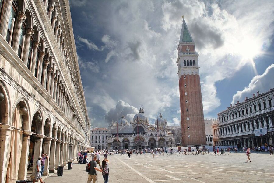 Venice: 4-Hour City Tour with Doge's Palace & Basilica Visit - St. Mark’s Square and the Basilica interior