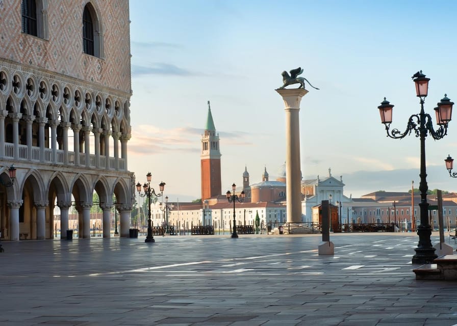 Venice: Basilica and Doge's Palace Priority Ticket and Tour - Doge’s Palace, power in rooms and stone