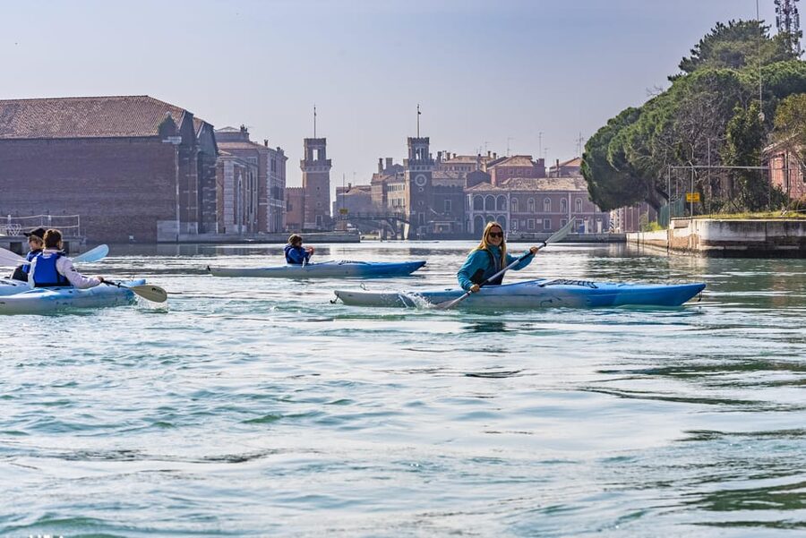 Venice Beginner's Kayak Tour in the Medieval Arsenal - Gear, clothing, and comfort