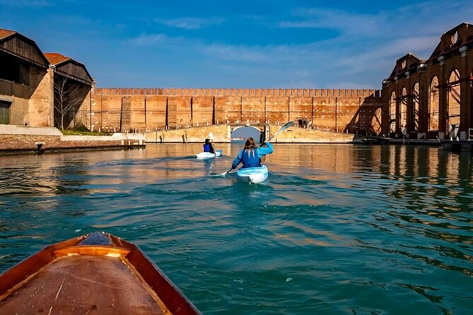 Venice Beginner's Kayak Tour: train & visit the Medieval Arsenal - Beginning at the Reale Società Canottieri Querini