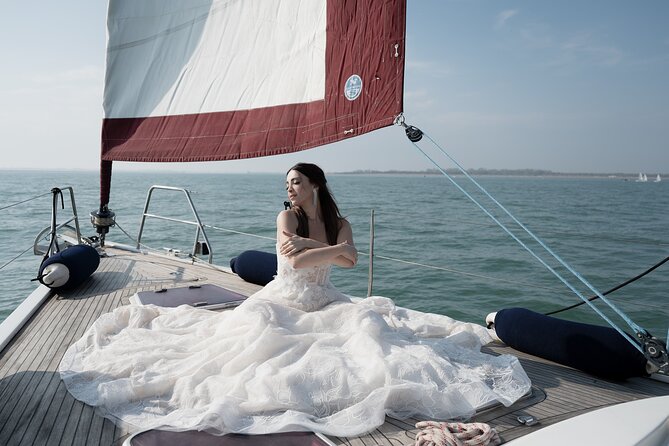 Venice Boat Tour with Aperitif and Music on a Sailing Boat - San Giorgio Maggiore across the water