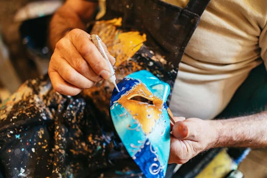 Venice: Carnival Mask Workshop - How authentic is the souvenir?