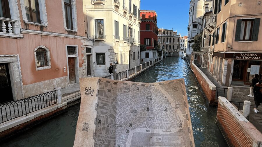 Venice City Escape: "The beggar and the cloak" - A Venice mystery begins at Campo Sant’Anzolo
