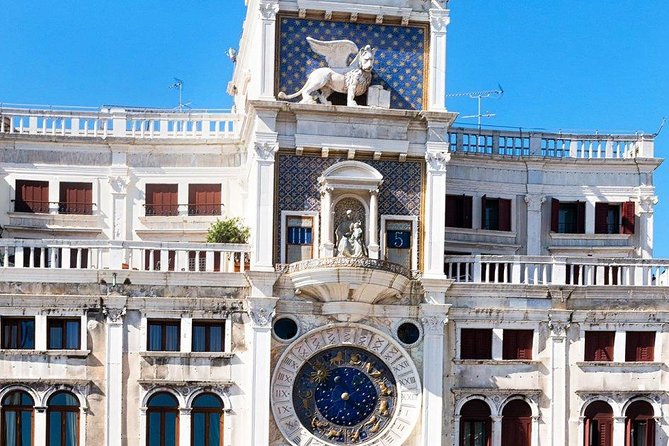Venice Clock Tower - The Magi and Angel are the unusual prize