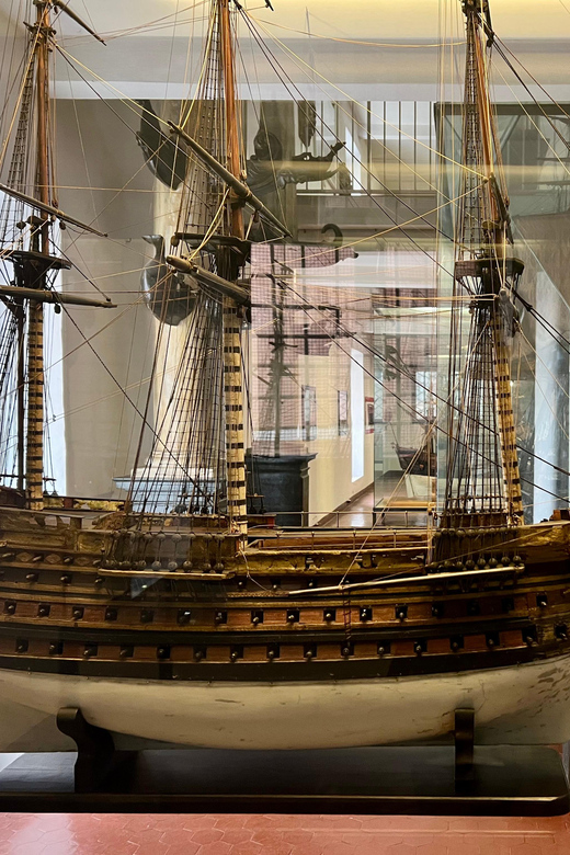 Venice: Entrance Ticket to the Naval Historical Museum - Ship models, paintings, and documents