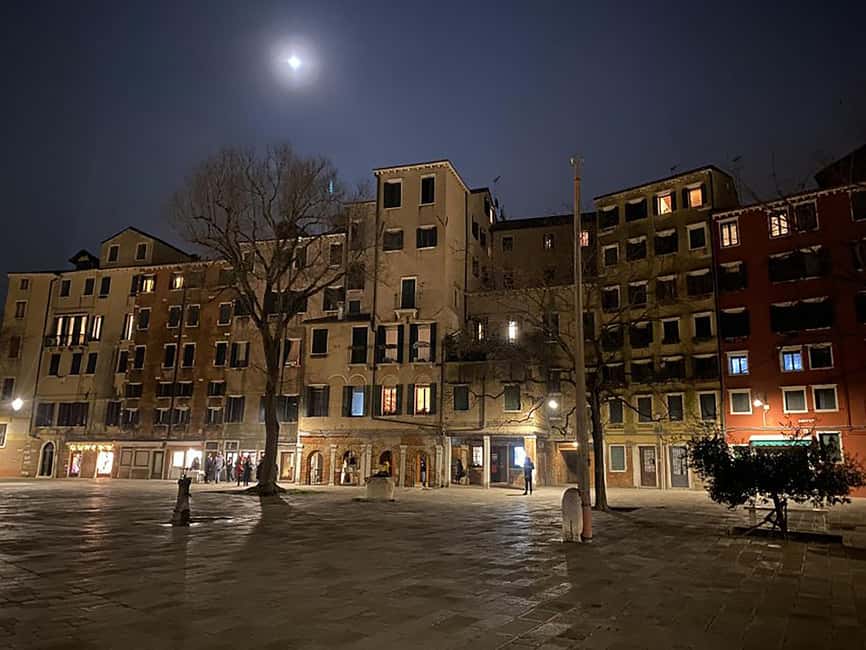 Venice Ghost Tour: Haunted Palaces & Secret Canals - Fondamenta Nuova beside the cemetery