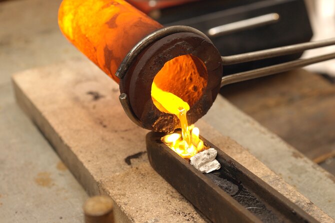Venice : Goldsmith's Workshop - Make Your Own Ring in 925 Silver - Casting: the ring begins as a work in progress