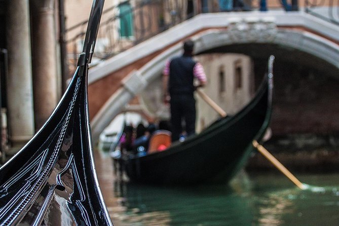 Venice Gondola Experience - Boarding the shared gondola