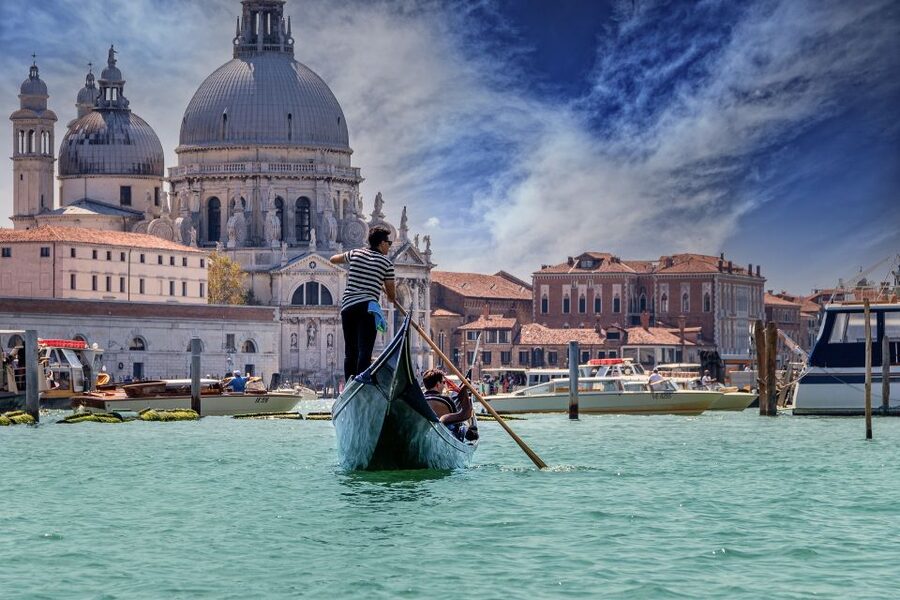 Venice: Grand Canal by Gondola with Live Commentary - La Fenice and the smaller canals