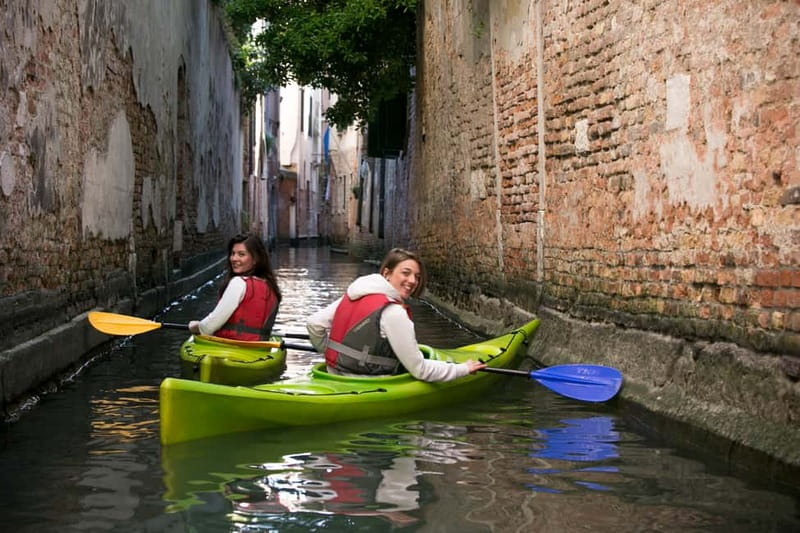 Venice: Guided Canal Kayak Tour at Day, Night, or Sunset - Seeing Venice from the seat of a kayak