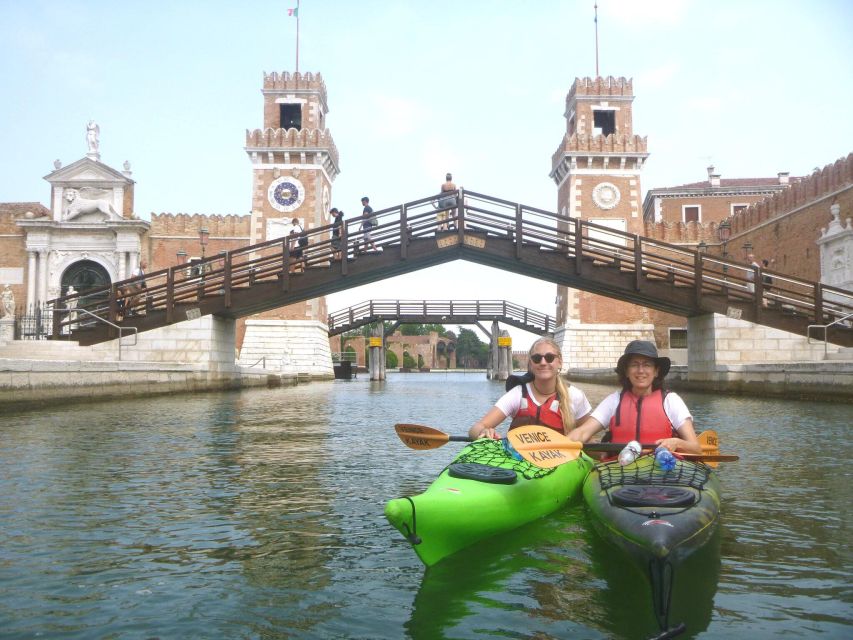 Venice: Hidden Canal Gems Kayak Tour with Certified Guide - Key points to know before booking