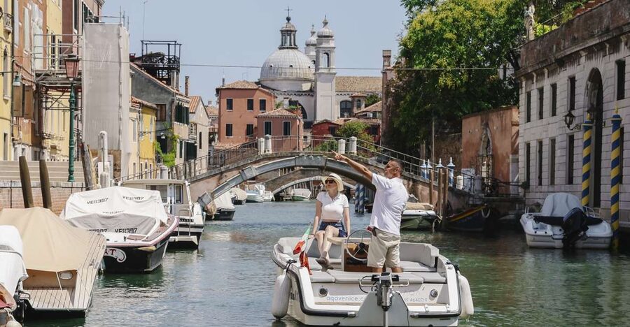 Venice: Hidden Canals on Electric Boat - Venice from water, without the engine noise