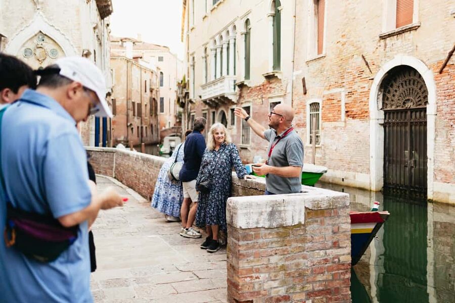 Venice: Highlights and Hidden Gems Night Walking Tour - Following Venice’s narrow calles