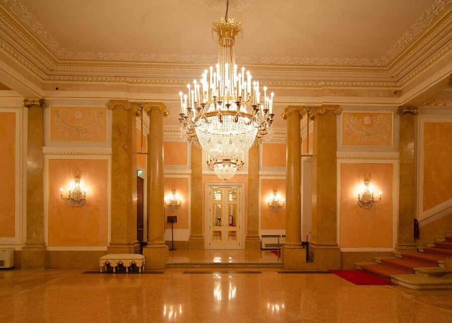 Venice: La Fenice Theater Tour - Sitting inside the auditorium
